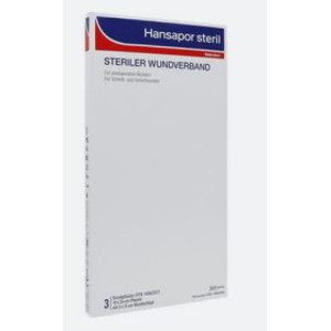 HANSAPOR steril Wundverband 10x20 cm