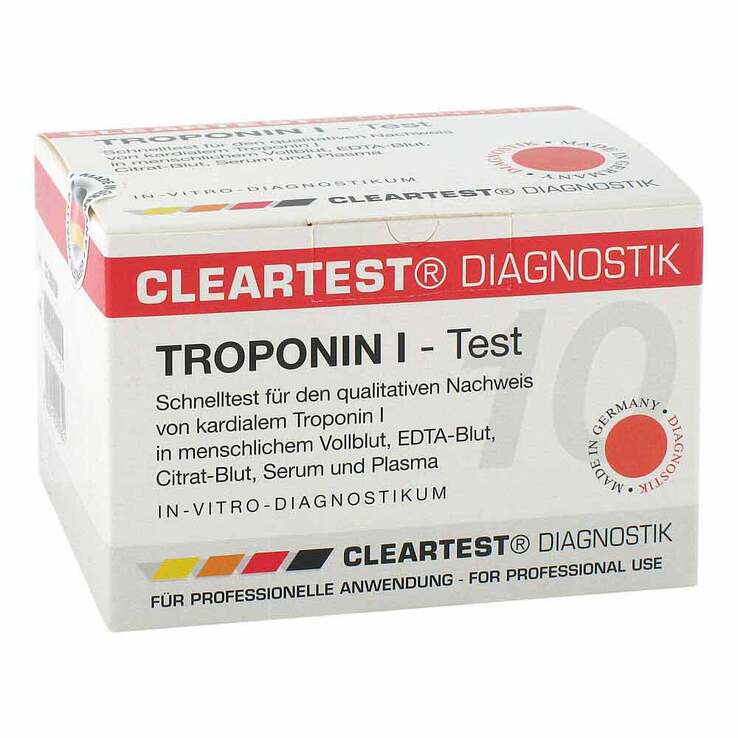 TROPONIN Infarkt Test Cleartest TROPONIN Infarkt Test Cleartest