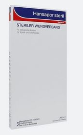 HANSAPOR steril Wundverband 10x20 cm