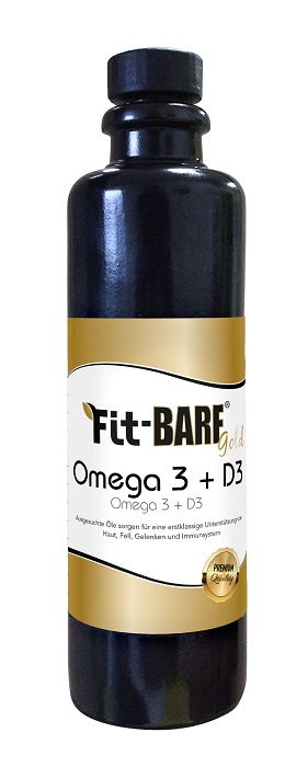 FIT-BARF Gold Omega-3+D3 Öl Erg.Futt.f.Hund/Katze FIT-BARF Gold Omega-3+D3 Öl Erg.Futt.f.Hund/Katze