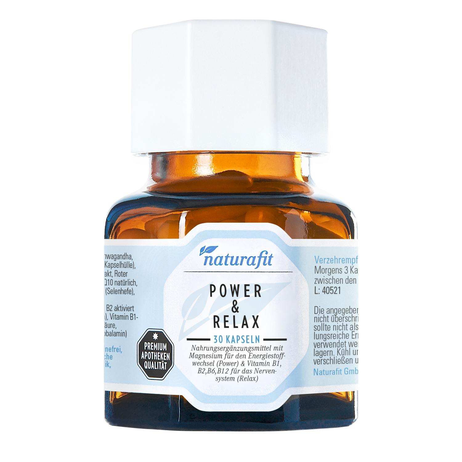 NATURAFIT Power & Relax Aschw.Rhod.OPC Q10 BVit.Mg NATURAFIT Power & Relax Aschw.Rhod.OPC Q10 BVit.Mg